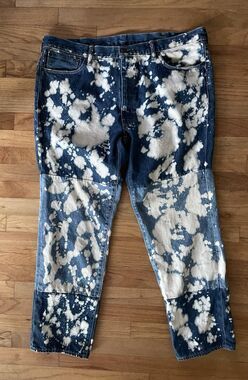 Men’s Vintage Levi’s 541 40”x32” Patched & Bleached Jeans